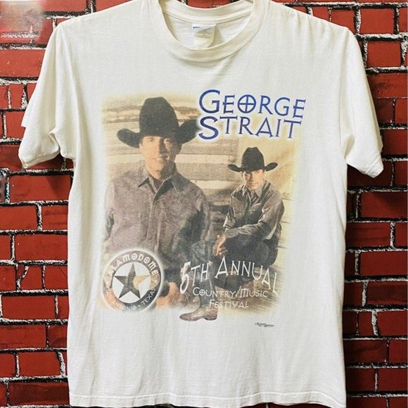 Mimi2B Tops - George Strait Unisex T-shirt, Country Music Fans Gift Tee Shirt, Shirt For Fans